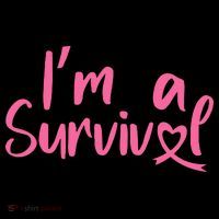 I'm A Survivor Cancer, Pink Ribbon, Breast Cancer Toddler Hoodie thumb 2