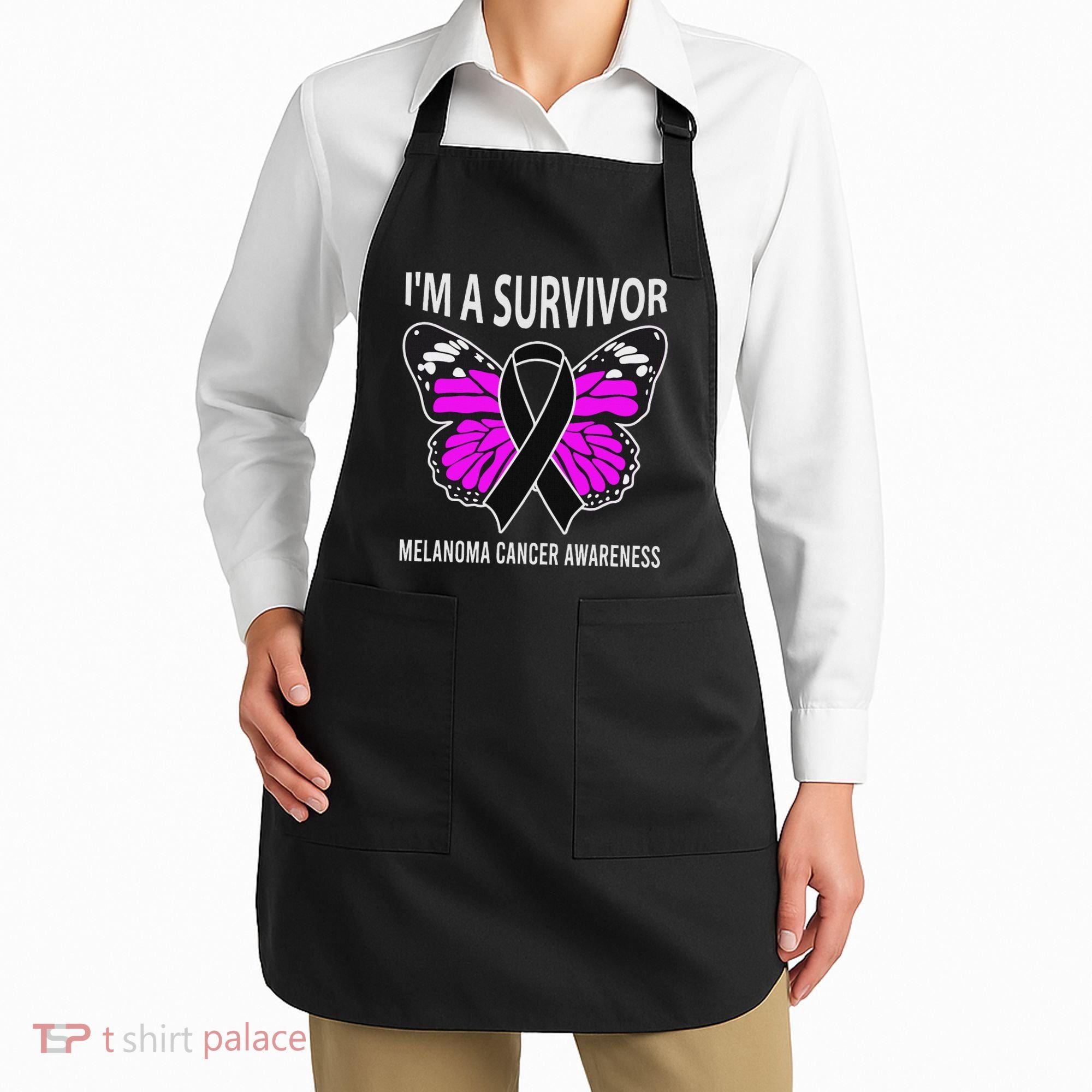 Im A Survivor Melanoma Skin Cancer Awareness Apron