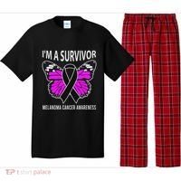 Im A Survivor Melanoma Skin Cancer Awareness Pajama Set thumb 0