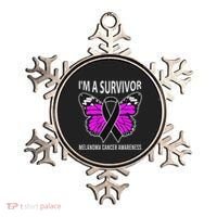 Im A Survivor Melanoma Skin Cancer Awareness Ornament thumb 0