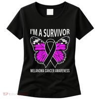 Im A Survivor Melanoma Skin Cancer Awareness Women's T-Shirt thumb 0