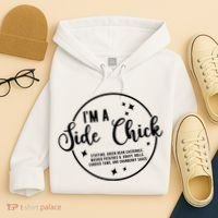 IM A Side Chick Funny Thanksgiving Food Hoodie thumb 4