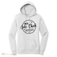 IM A Side Chick Funny Thanksgiving Food Women's Hoodie thumb 0