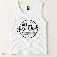IM A Side Chick Funny Thanksgiving Food Tank Top thumb 2