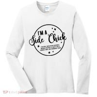 IM A Side Chick Funny Thanksgiving Food Women's Long Sleeve Shirt thumb 0