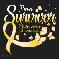 I'm A Survivor Sarcoma Awareness Butterfly Cute Gift Women's Sweatshirt thumb 2