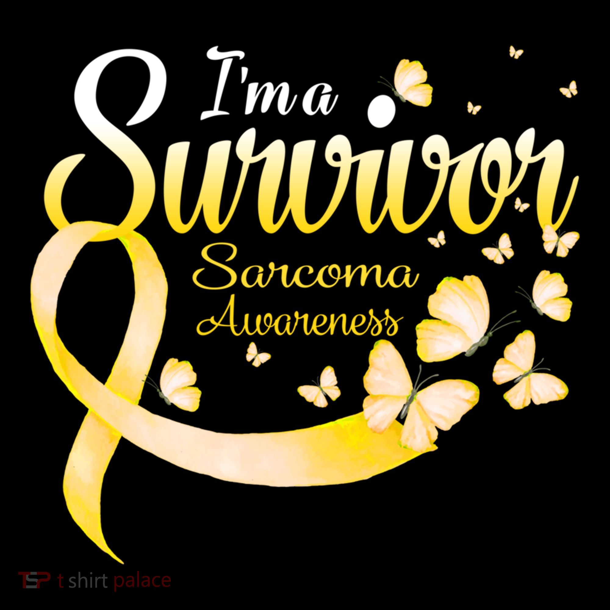 I'm A Survivor Sarcoma Awareness Butterfly Cute Gift Ornament