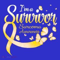 I'm A Survivor Sarcoma Awareness Butterfly Cute Gift Coaster thumb 2