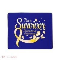 I'm A Survivor Sarcoma Awareness Butterfly Cute Gift Mousepad thumb 0