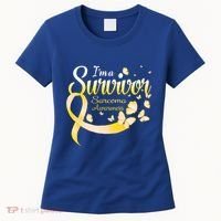 I'm A Survivor Sarcoma Awareness Butterfly Cute Gift Women's T-Shirt thumb 0