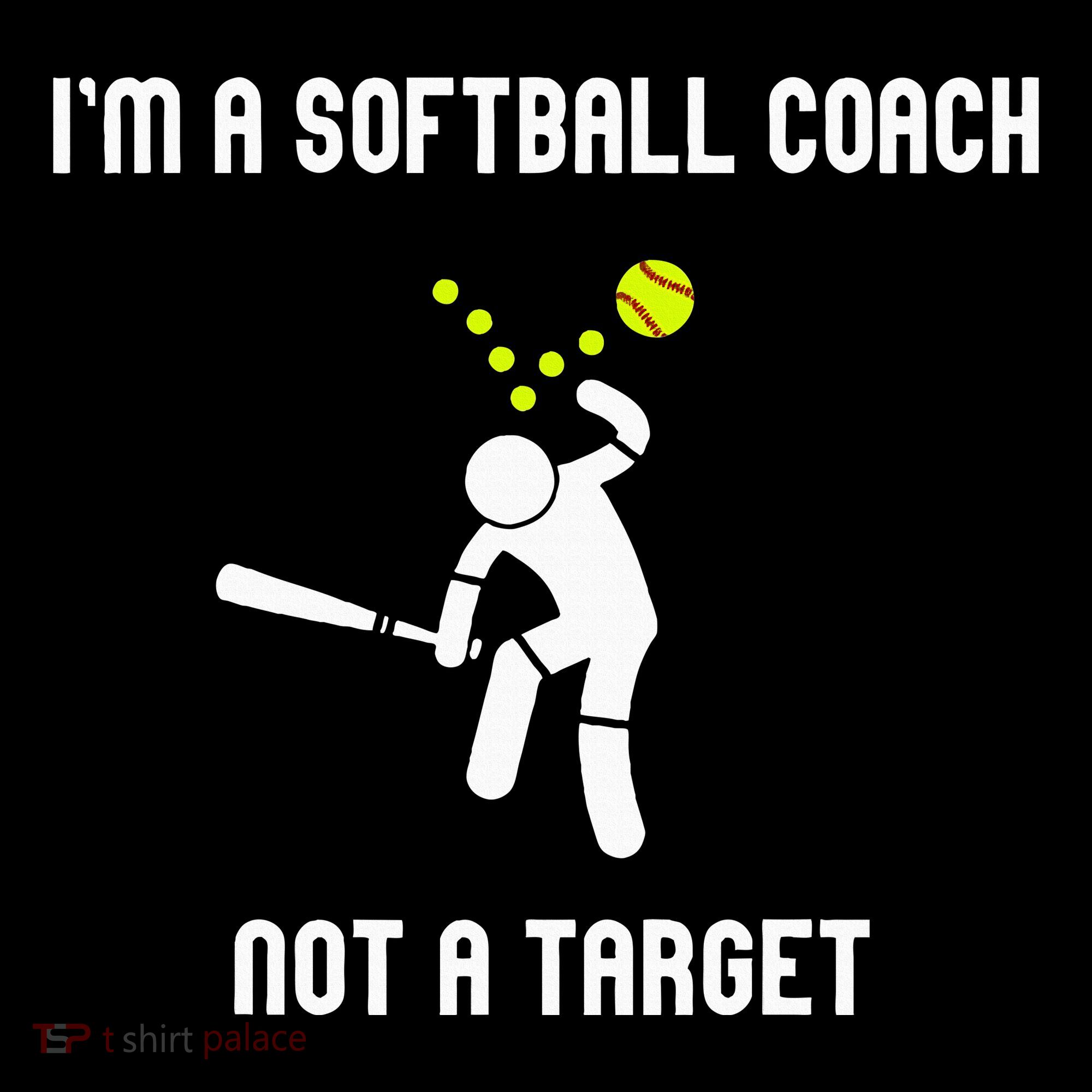 IM A Softball Coach Not A Target Doggie Tank