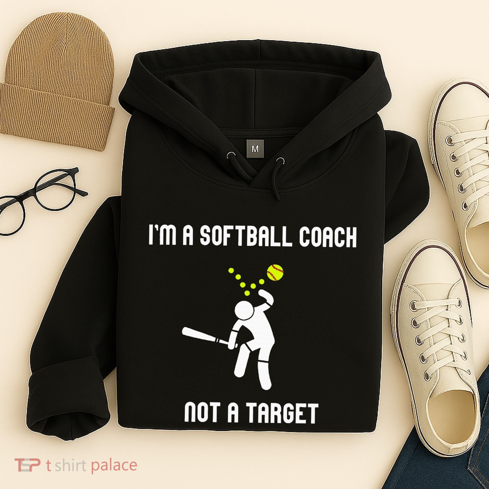 IM A Softball Coach Not A Target Hoodie