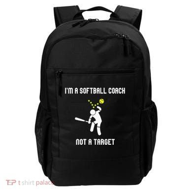 IM A Softball Coach Not A Target Backpack
