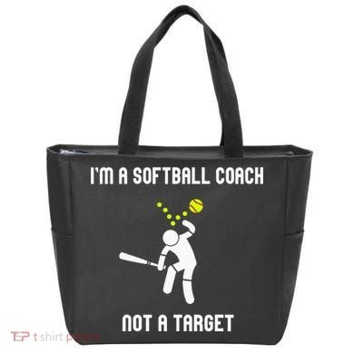 IM A Softball Coach Not A Target Tote Bag