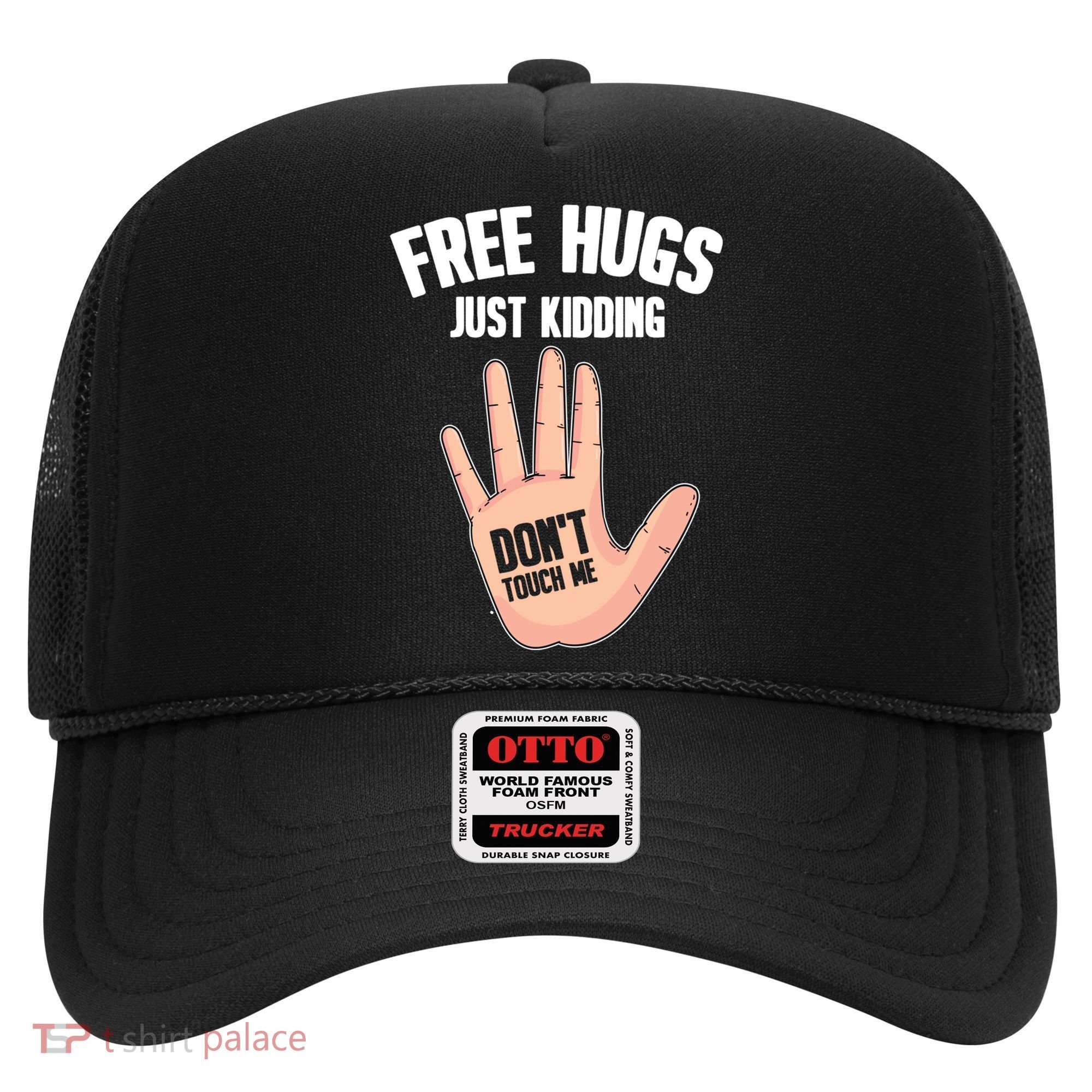 Introvert Anti Social Free Hugs Just Ding Don't Touch Me Gift Hat