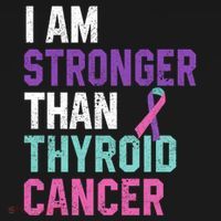 I Am Stronger Than Thyroid Cancer Survivor Awareness Gift Women's Hoodie thumb 2