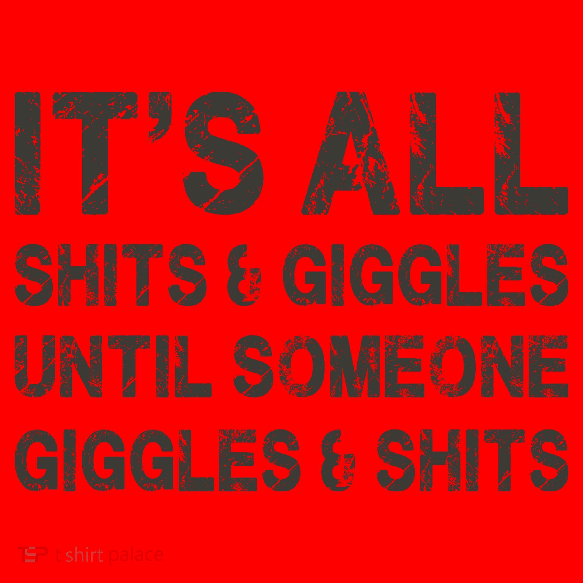 ItS All Shits And Giggles Until Someone Giggles And Shits Santa Hat