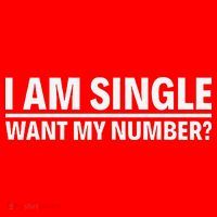 I Am Single Want My Number Santa Hat thumb 1