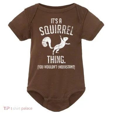 Its A Squirrel Thing Baby Bodysuit