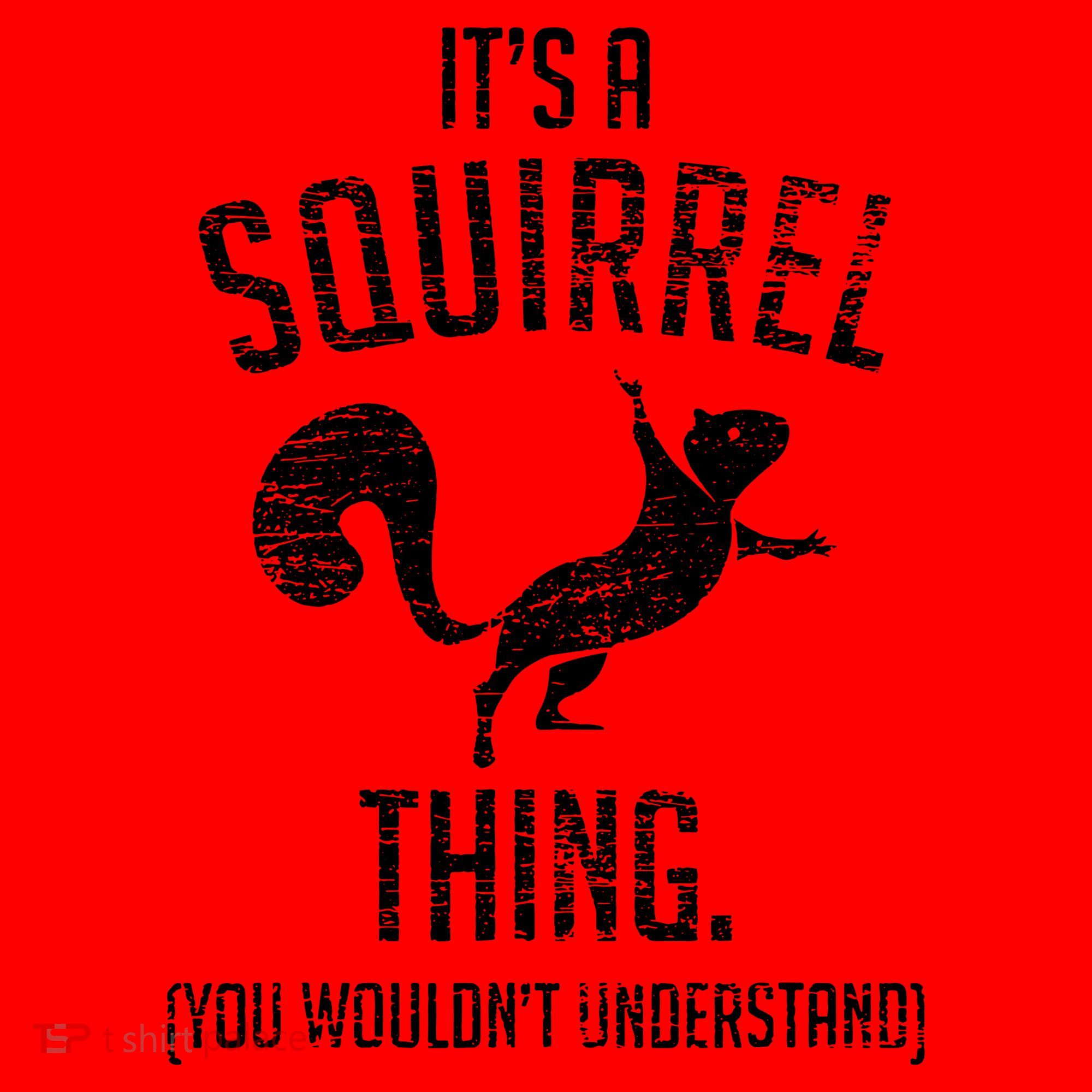 Its A Squirrel Thing Santa Hat