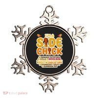 Im A Side Chick Funny Thanksgiving Dinner Ornament thumb 0
