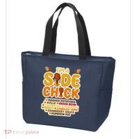 Im A Side Chick Funny Thanksgiving Dinner Tote Bag thumb 3