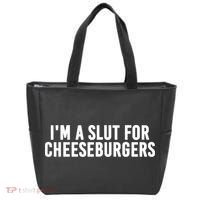 I'm A Slut For Cheeseburgers Tote Bag thumb 0