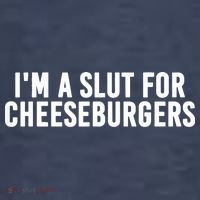 I'm A Slut For Cheeseburgers Tank Top thumb 6