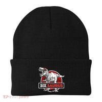 I am Six Saurus 6 Yrs Old T Rex for 6th Birthday Gift Beanie thumb 0