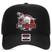 I am Six Saurus 6 Yrs Old T Rex for 6th Birthday Gift Hat thumb 0