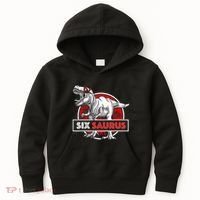 I am Six Saurus 6 Yrs Old T Rex for 6th Birthday Gift Kids Hoodie thumb 0