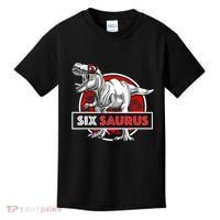 I am Six Saurus 6 Yrs Old T Rex for 6th Birthday Gift Kids T-Shirt thumb 0