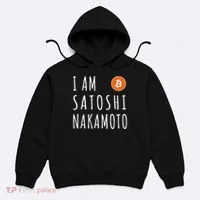 I Am Satoshi Nakamoto Fun Bitcoin Creator Meme Hoodie thumb 0