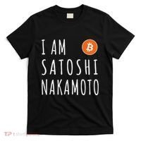 I Am Satoshi Nakamoto Fun Bitcoin Creator Meme T-Shirt thumb 0