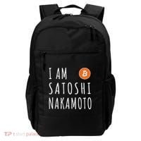 I Am Satoshi Nakamoto Fun Bitcoin Creator Meme Backpack thumb 0