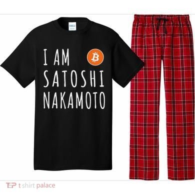 I Am Satoshi Nakamoto Fun Bitcoin Creator Meme Pajama Set