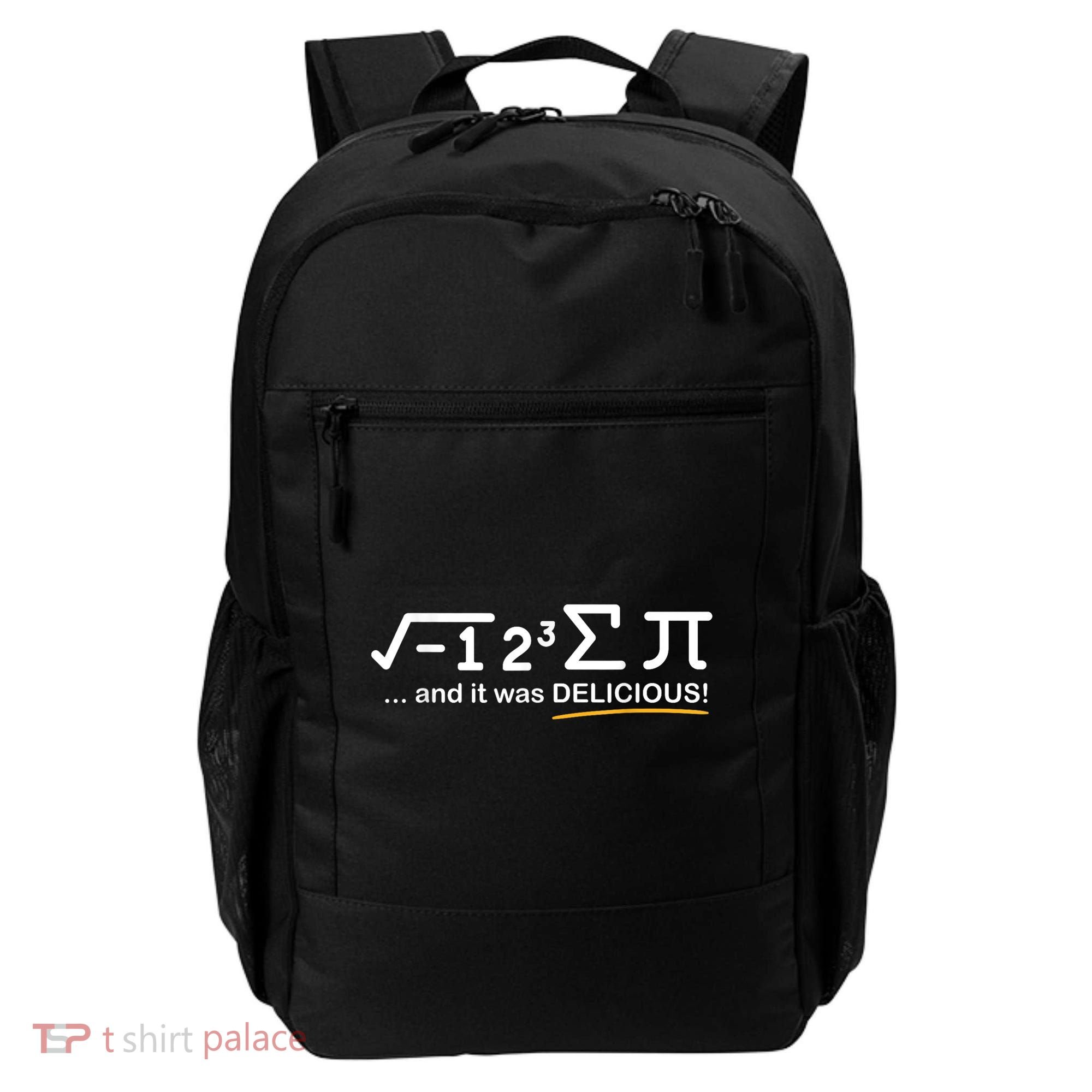 I Ate Some Pi Funny Pi Day & Math Lover Gift Backpack