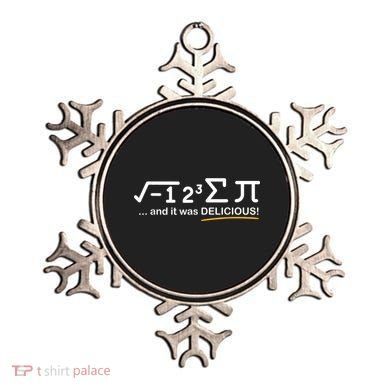 I Ate Some Pi Funny Pi Day & Math Lover Gift Ornament