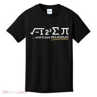 I Ate Some Pi Funny Pi Day & Math Lover Gift Kids T-Shirt thumb 0