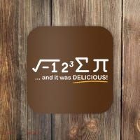 I Ate Some Pi Funny Pi Day & Math Lover Gift Coaster thumb 0