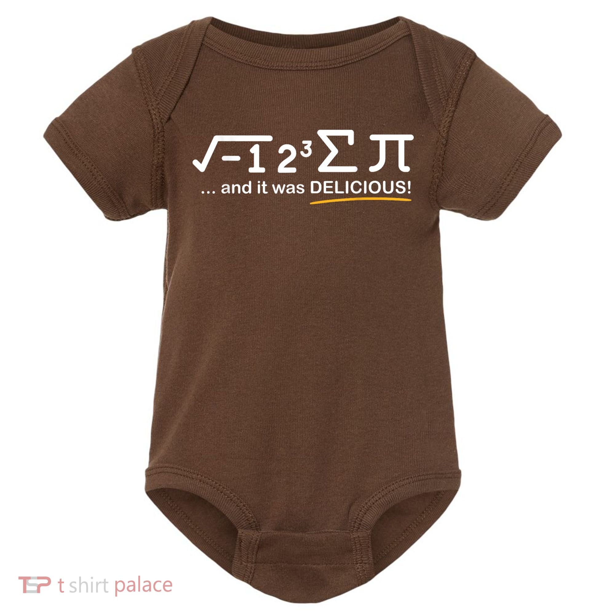 I Ate Some Pi Funny Pi Day & Math Lover Gift Baby Bodysuit