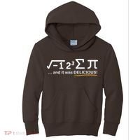 I Ate Some Pi Funny Pi Day & Math Lover Gift Kids Hoodie thumb 0
