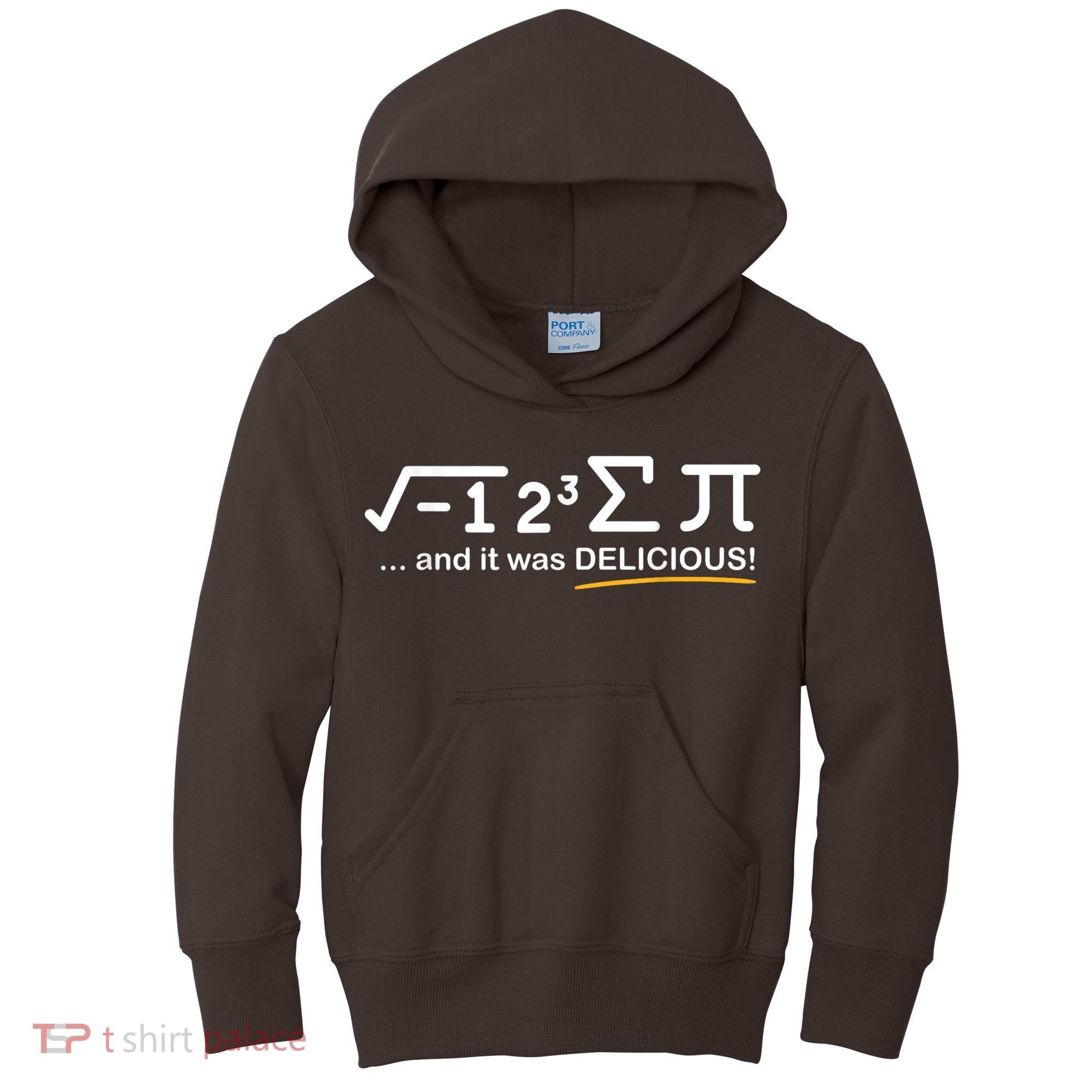 I Ate Some Pi Funny Pi Day & Math Lover Gift Kids Hoodie