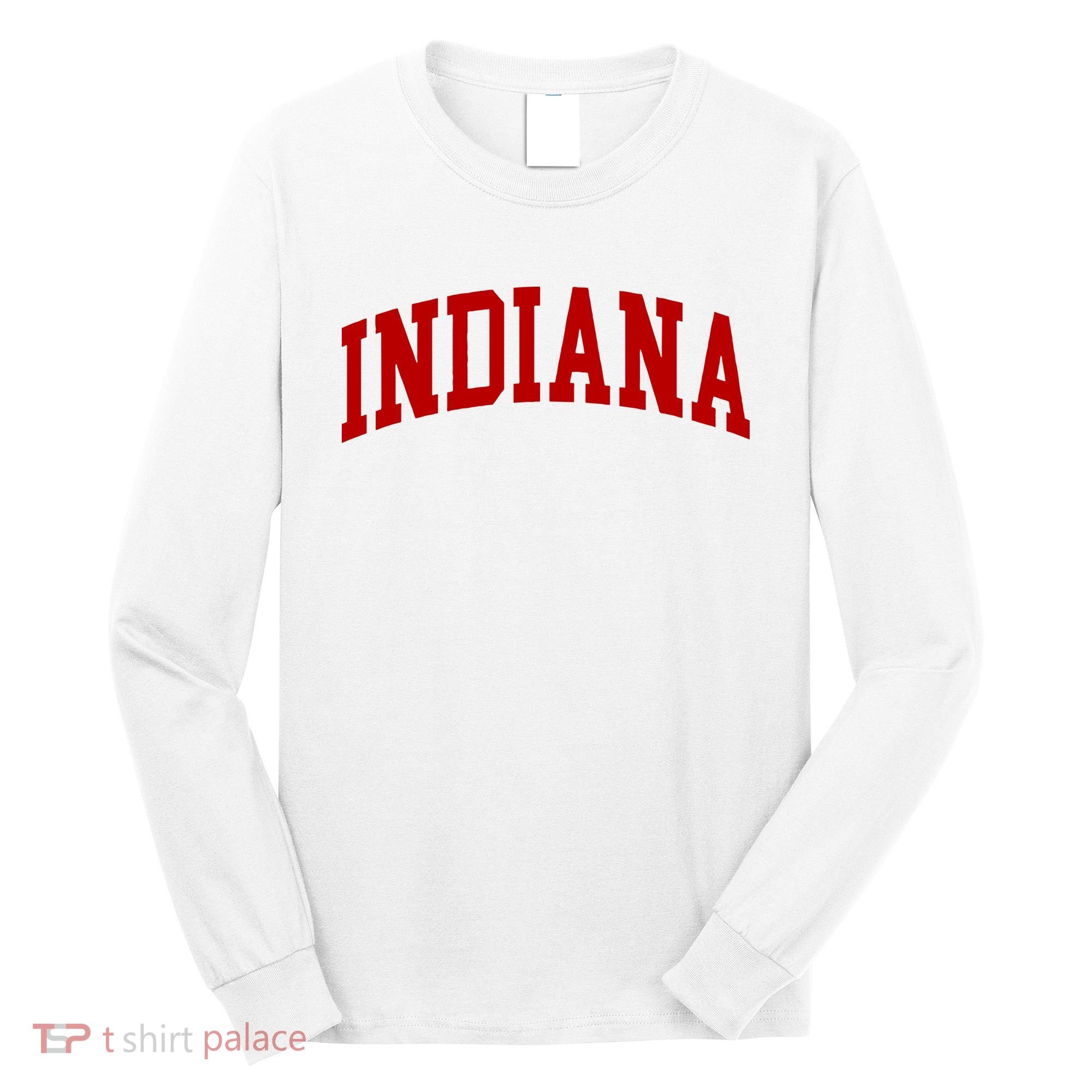 Indiana Arch Sports Logo Long Sleeve Shirt