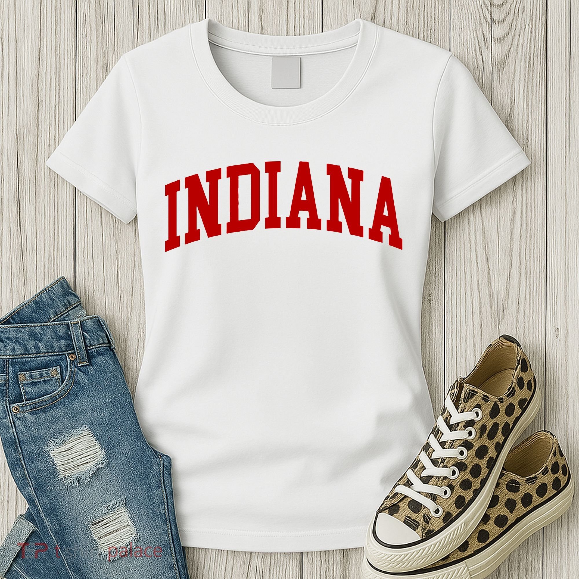Indiana Arch Sports Logo Women's T-Shirt