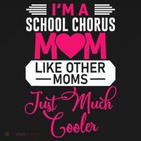 I'm A School Chorus Mom Like Other Moms Mother's Day Women's Tank Top thumb 5
