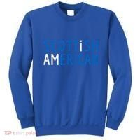 I Am Scottish American Gift Scotland And America Pride Gift Sweatshirt thumb 0
