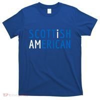 I Am Scottish American Gift Scotland And America Pride Gift T-Shirt thumb 0