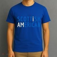 I Am Scottish American Gift Scotland And America Pride Gift T-Shirt thumb 3