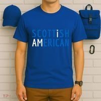 I Am Scottish American Gift Scotland And America Pride Gift T-Shirt thumb 6